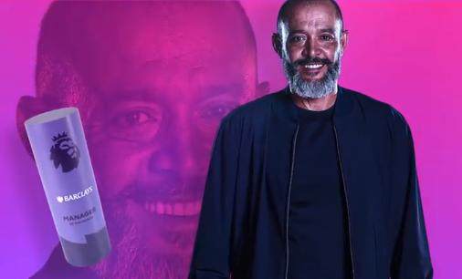 官方：努诺3战全胜获月最佳主帅 最佳球员安东尼奥